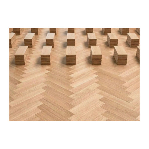 Parquet massif planchette Hêtre Premier - 10 x 50 x 250 mm - brut