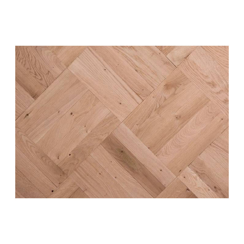 Parquet Parquet massif planchette Chêne Rustique - 10 x 50 x 250 mm - brut