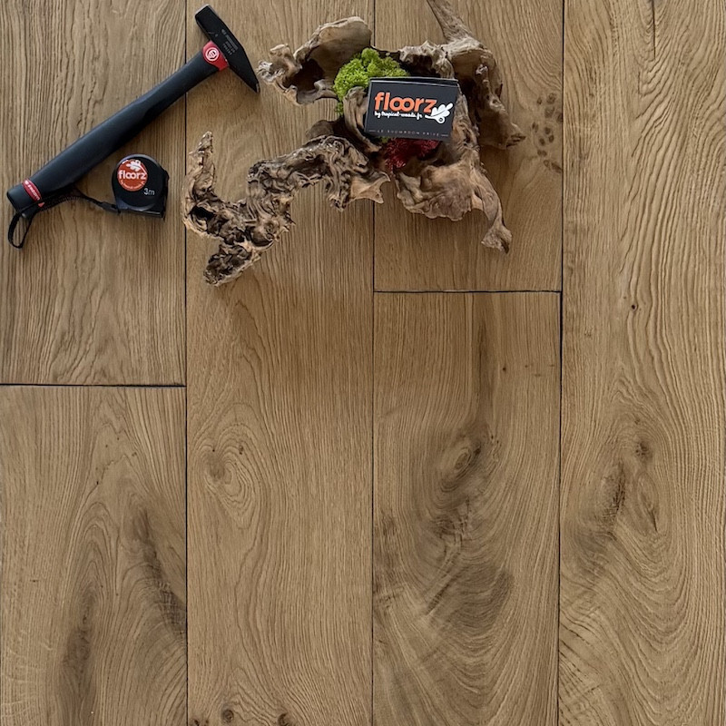 Parquet chêne campagne brossé vieilli 15×190 mm | Floorz™