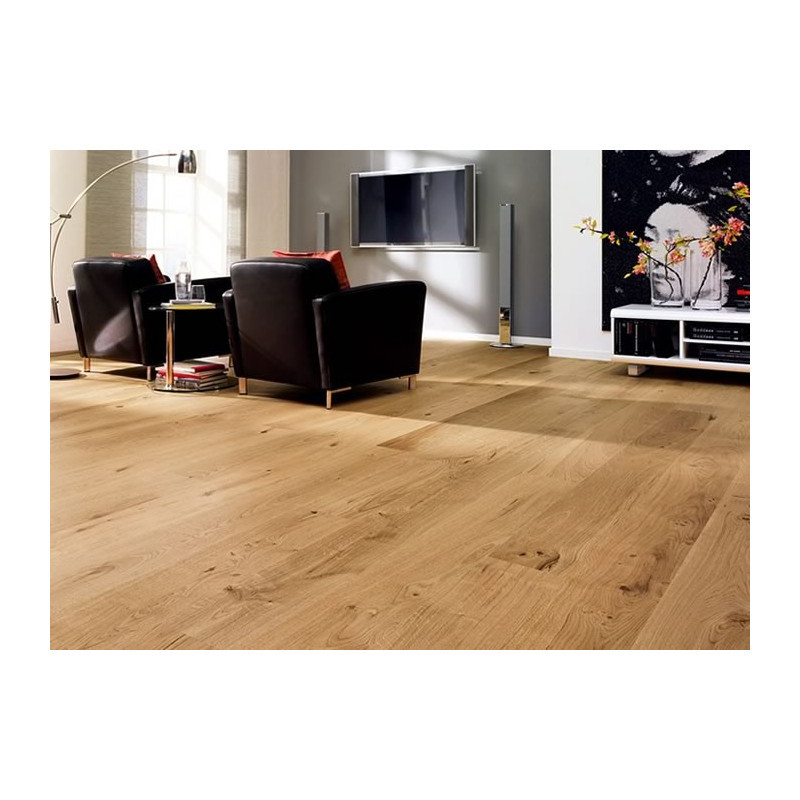 Chêne Rustique 14 x 194 mm verni brossé - dès 51 € /m² HT - livraison express | Floorz™