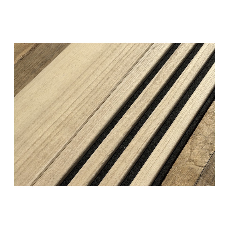 Lambris Paulownia - 12 x 150 x 2440 mm - brossé