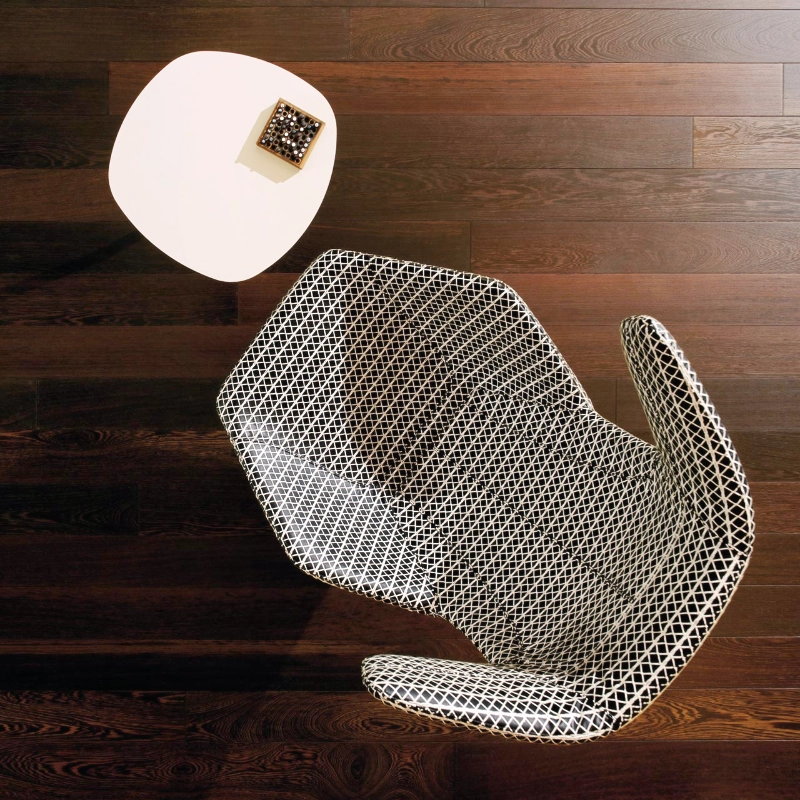 Parquet contrecollé Wengé - 11 x 90 x 900 mm - brut