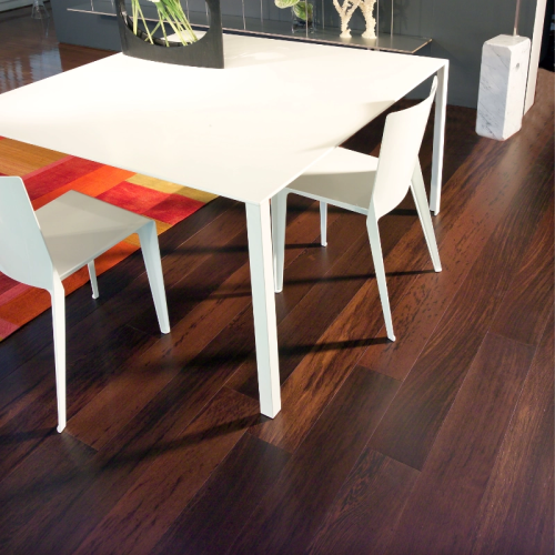 Parquet massif Wenge - 15 x 90 mm - verni