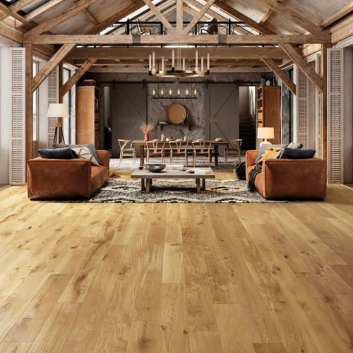Parquet massif Chêne Campagne/Nature - 15 x 70 mm - brut - Bastille