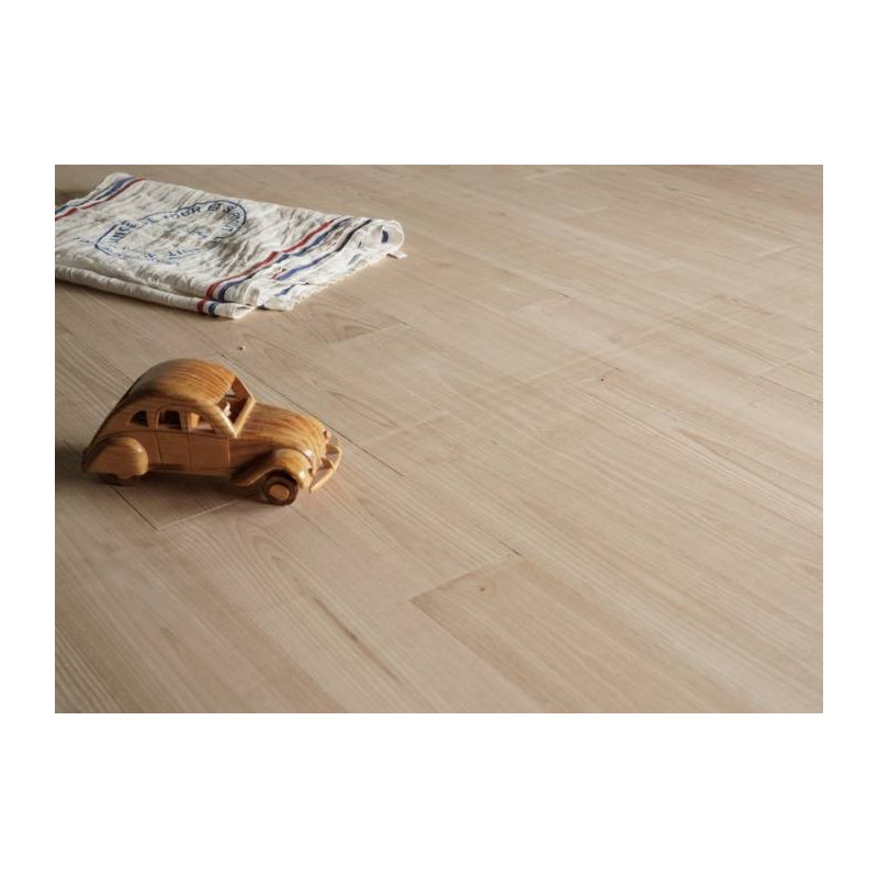 Parquet massif planchette Châtaignier - 10 x 60 x 300 mm - brut