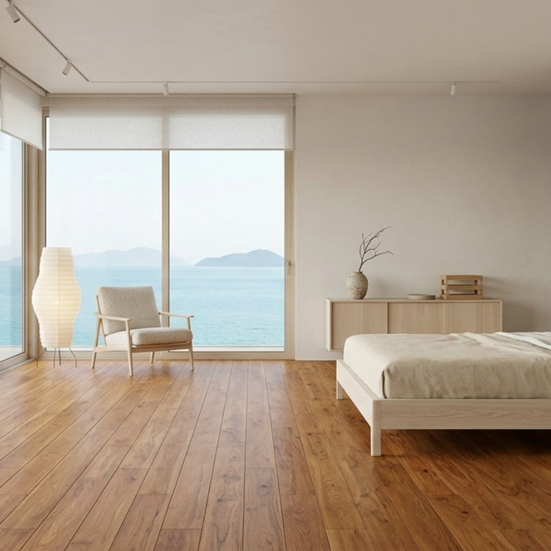 Parquet massif Teck 15x90mm huilé Bali