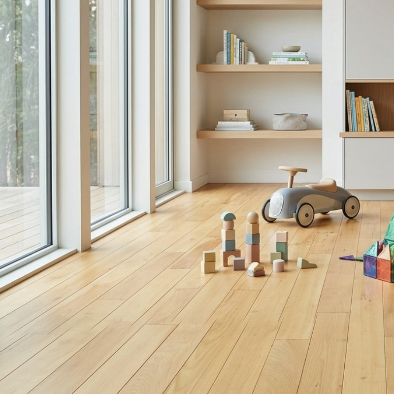 Parquet Acacia ♦ Massif Brut 10 × 70 mm — Essence durables d'Europe · Best-seller | Floorz™
