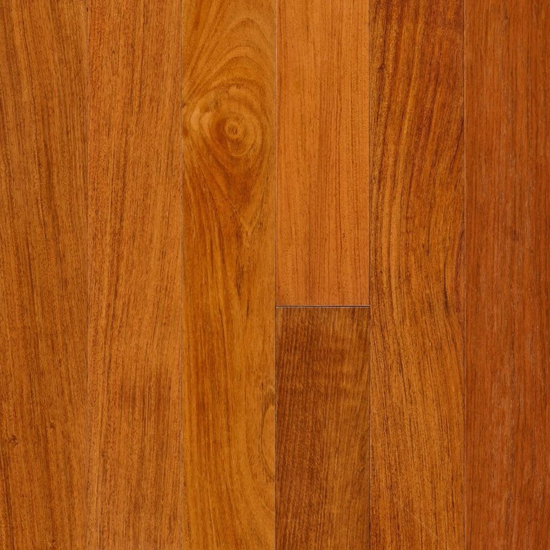 Parquet Jatoba contrecollé huilé 15 × 135 mm — Rouge brun intense · Livraison France | Floorz™