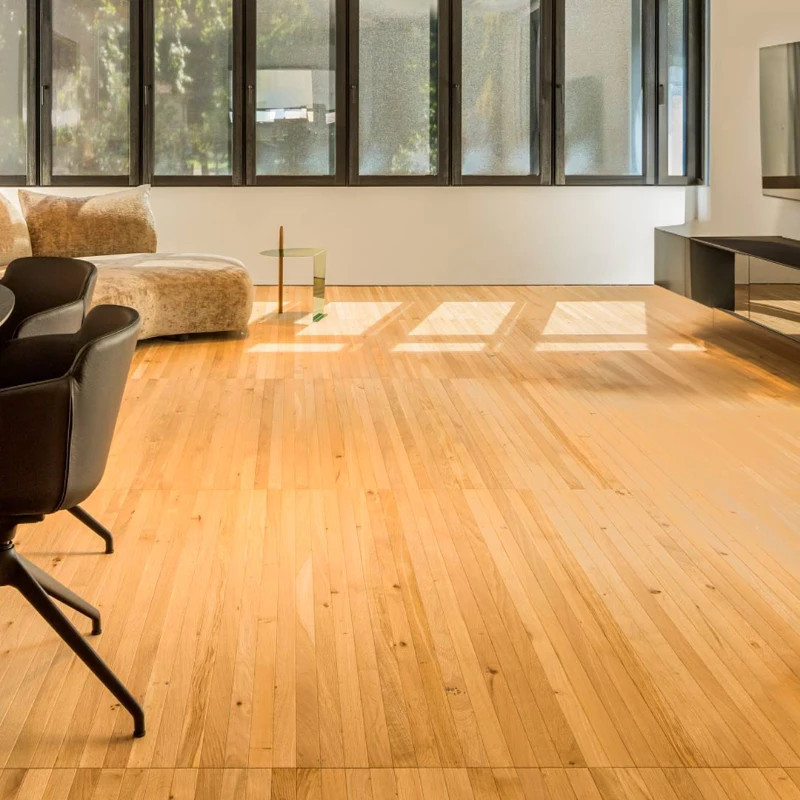 Parquet contrecollé Chêne Rustique - 12 x 45 mm - huilé