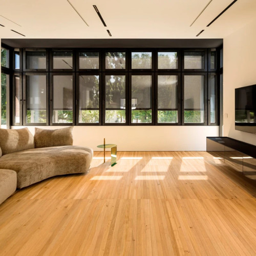 Parquet contrecollé Chêne Rustique - 12 x 45 mm - brut