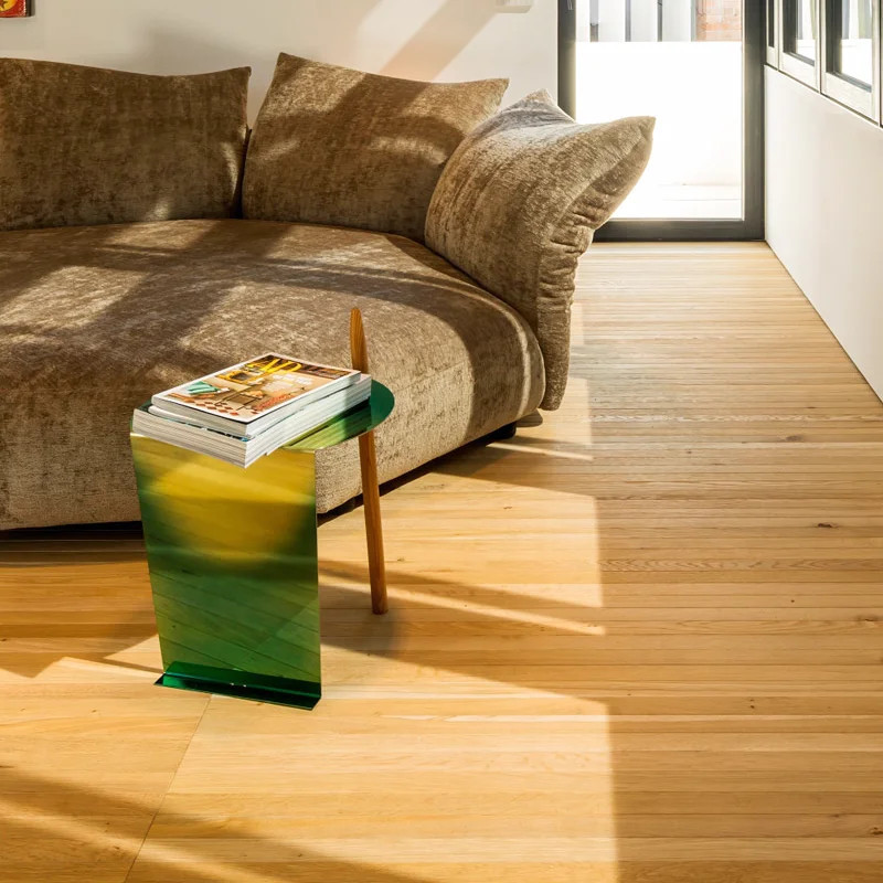 Parquet contrecollé Chêne Premier - 12 x 45 mm - verni