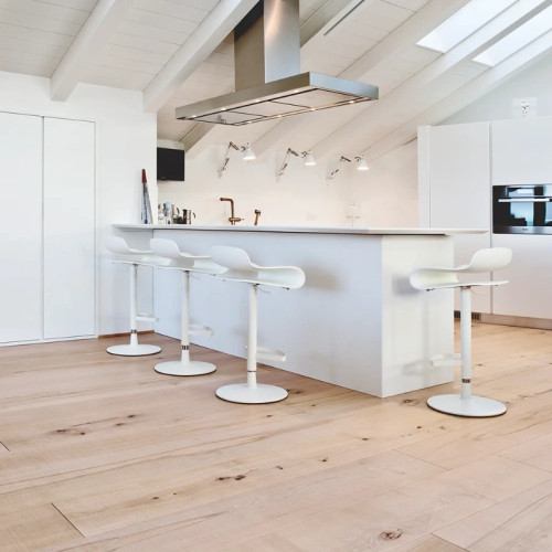 Parquet contrecollé Hêtre - 16 x 180 mm - verni