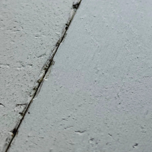 Parquet contrecollé Chêne peint - 15 mm - multi-largeurs - blanc - vieilli