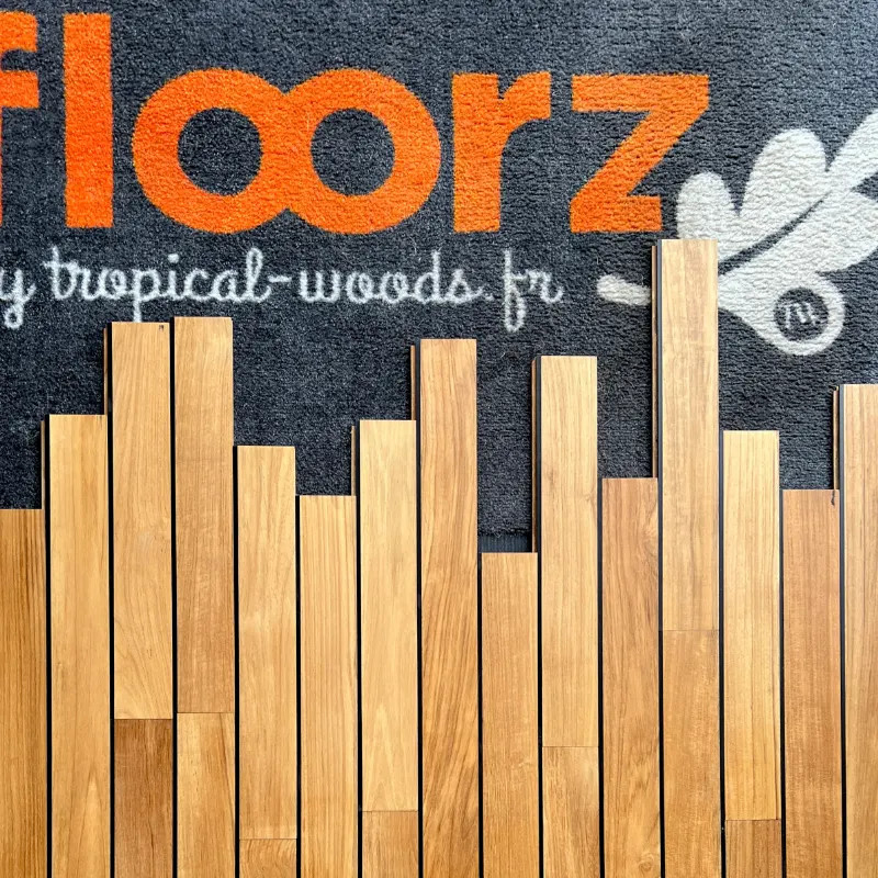 Teck pont de bateau 9 x 68 mm huilé jointé - dès 153 €/m² HT - fin de série | Floorz™