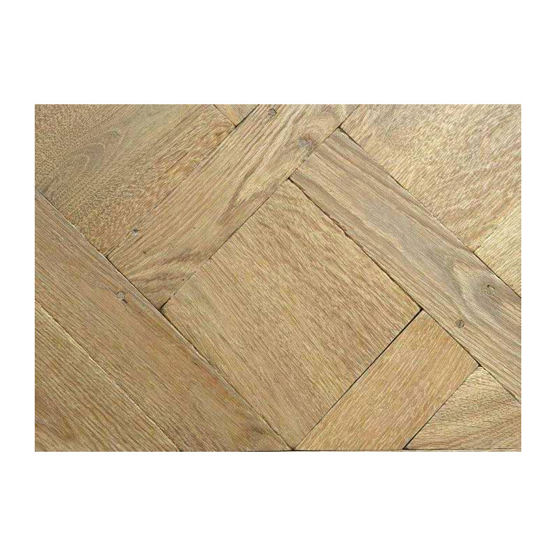 Parquet Panneaux Versailles massif Chêne vieilli - 15 x 1020 x 1020 mm - huilé ou verni