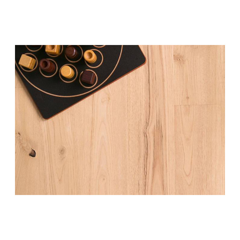 Parquet Parquet massif Châtaignier Rustique - 23 x 110 mm - brut - double face