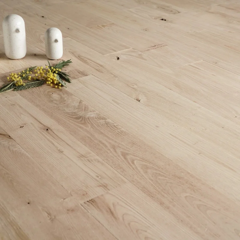 Parquet Châtaignier — ambiance salon chaleureux — finition huilée naturelle