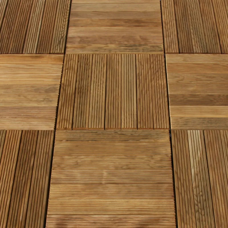 Dalle caillebotis Pin traité 44 x 500 x 500 mm - dès 15 € - réservez avant rupture | Floorz™