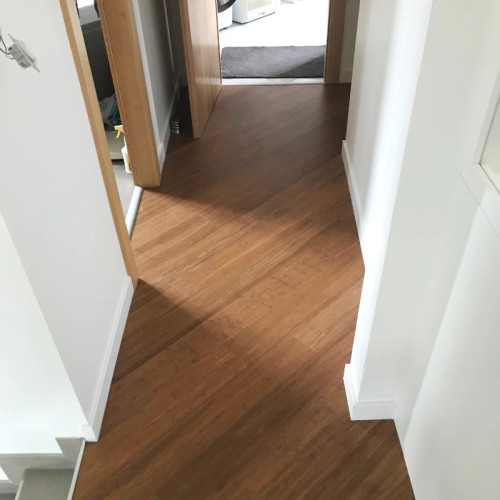 Parquet flottant Bambou BambooSupreme Moso - 10 x 96 x 920 mm - verni - caramel - density