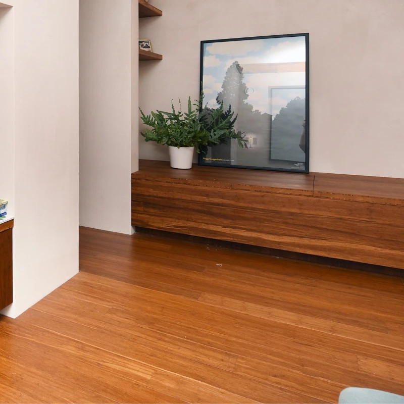 Bambou 10 x 96 x 920 mm verni caramel - dès 64,40 €/m² HT - nouvel arrivage | Floorz™