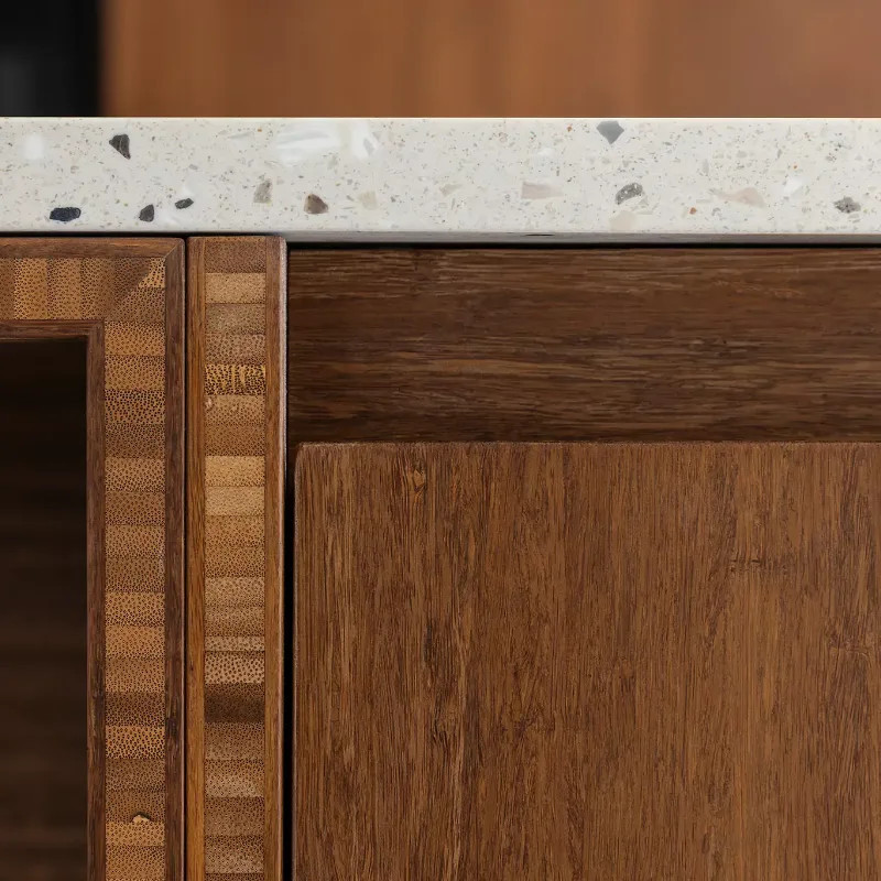 Placage Bambou - 4 x 2440 x 1220 mm - density - caramel