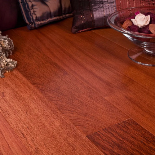 Parquet massif Cumaru Rouge - 14 x 140 mm - huilé