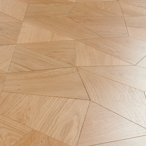 Parquet contrecollé Chêne Prism - 14 mm - huilé UV - brossé - Monaco