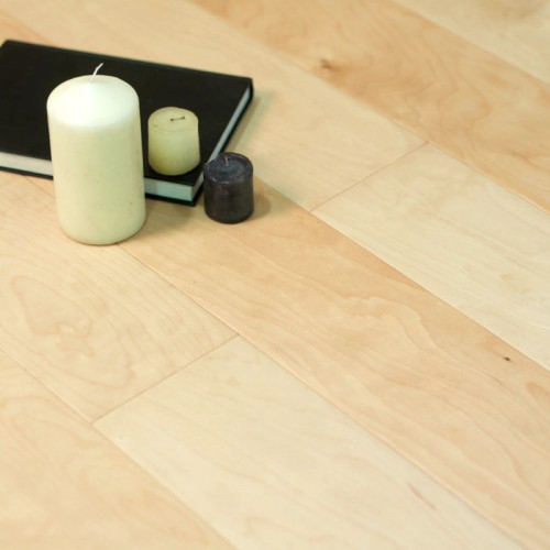 Parquet contrecollé Erable Point Hongrie - 13 x 120 x 600 mm - huilé ou verni