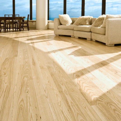 Parquet massif Frêne Rustique - 24 x 250 mm - brut