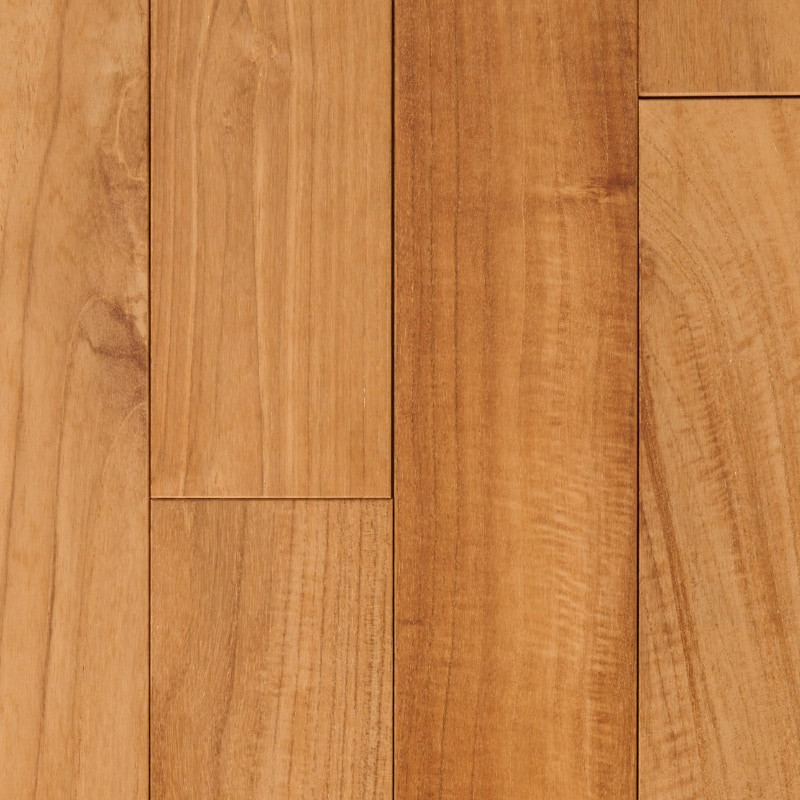 TECK AU MEILLEUR PRIX  ! Parquet massif Teck Asie - 15 x 90 mm - brut