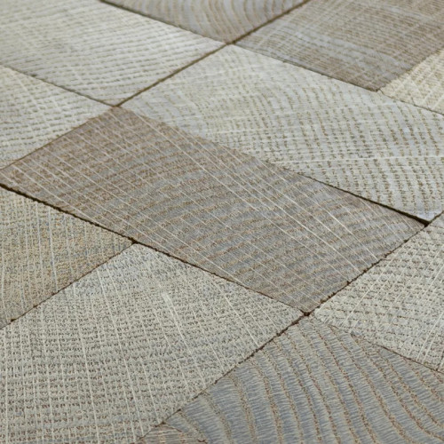 Parquet massif en bois de bout Chêne Premier - 16 x 50 x 70 mm - brut - Ramatuelle
