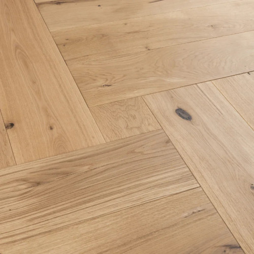 Parquet contrecollé Chêne Campagne - 15 x 220 x 990 mm - verni naturel - Weave