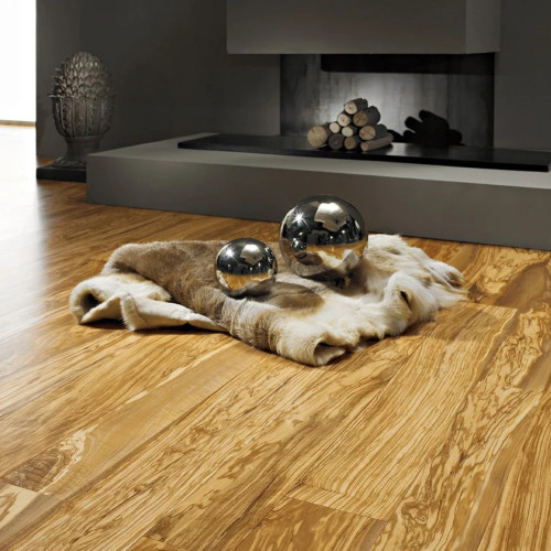 Parquet massif Olivier Prestige - 14 x 120 mm - verni mat