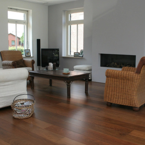 Parquet contrecollé Ipe - 20 x 180 mm - brut