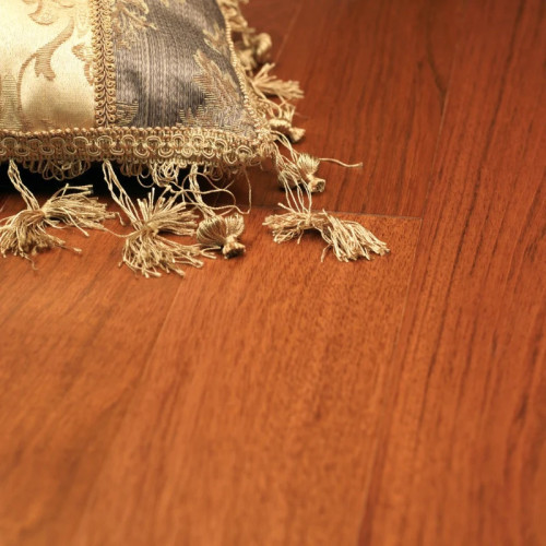 Parquet massif Jatoba Pont Bateau - 14 x 120 mm - brut
