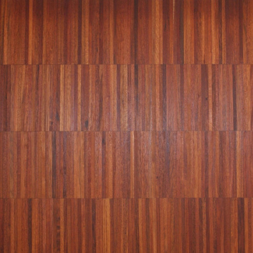Parquet industriel Jatoba - 22 x 10 x 155 mm - motif sur chants