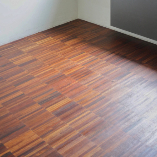 Parquet industriel Merbau - 15 x 16 x 320 mm - motif sur chants