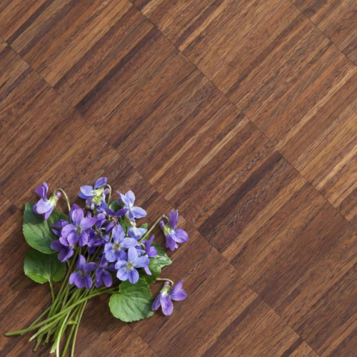 Parquet industriel Merbau - 15 x 20 x 200 mm - motif sur chants - PROMO