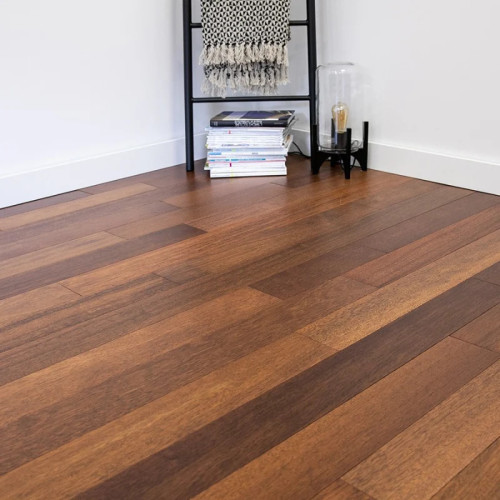 Parquet massif Merbau - 14 x 140 mm - verni - PROMO