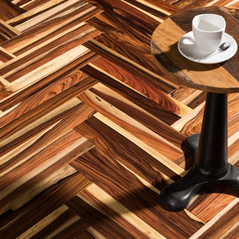 Morado 19 x 57 x 450 mm verni Bâton Rompu - dès 98 € HT/m² - nouvel arrivage | Floorz™