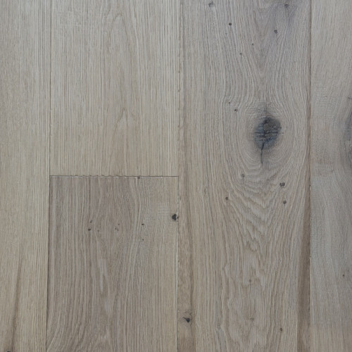 Parquet contrecollé Chêne Rustique - 14 x 190 mm - raboté - vieilli - brossé - huilé incolore