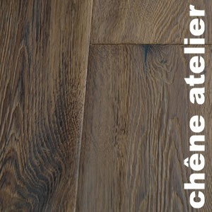 Parquets en bois rétifiés ou fumés en Chêne RU Rustique Europe