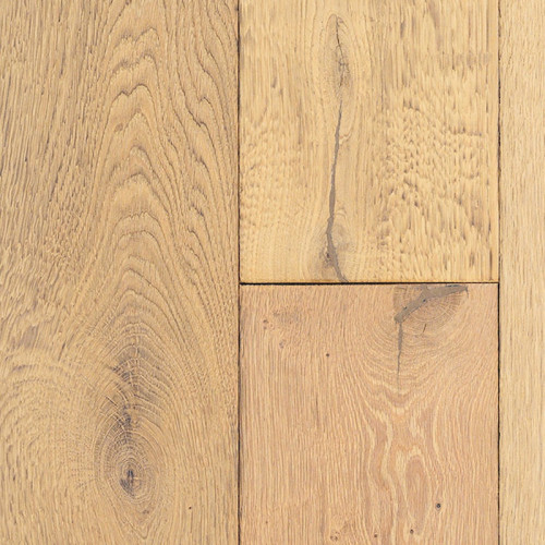 Parquet contrecollé Chêne Campagne - 15 x 190 mm - brossé - vieilli