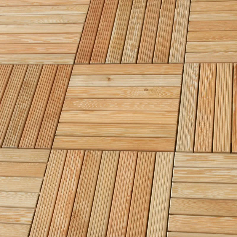 Dalle caillebotis Mélèze 44 x 500 x 500 mm - dès 52 € HT - en stock maintenant | Floorz™