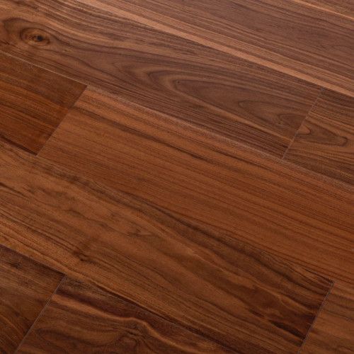 Parquet contrecollé Noyer Américain Select - 14 x 190 x 1900 mm - huilé UV