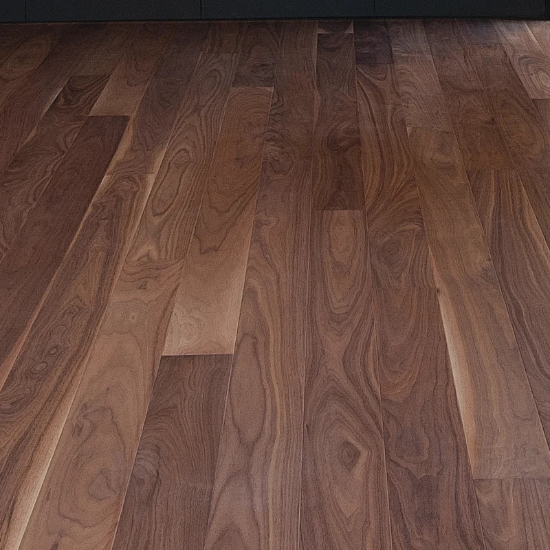 Noyer 15 x 90 mm verni ou huilé contrecollé - dès 104 €/m² HT - nouvelle référence | Floorz™