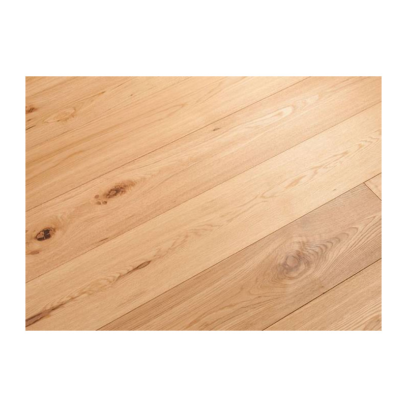 Parquet Parquet contrecollé Chêne Rustique - 14 x 220 mm - huilé naturel - Menton