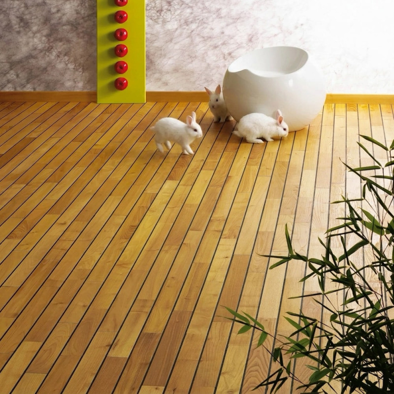 Acacia 11 x 86 mm Pont de Bateau contrecollé huilé - nouvelle référence | Floorz™