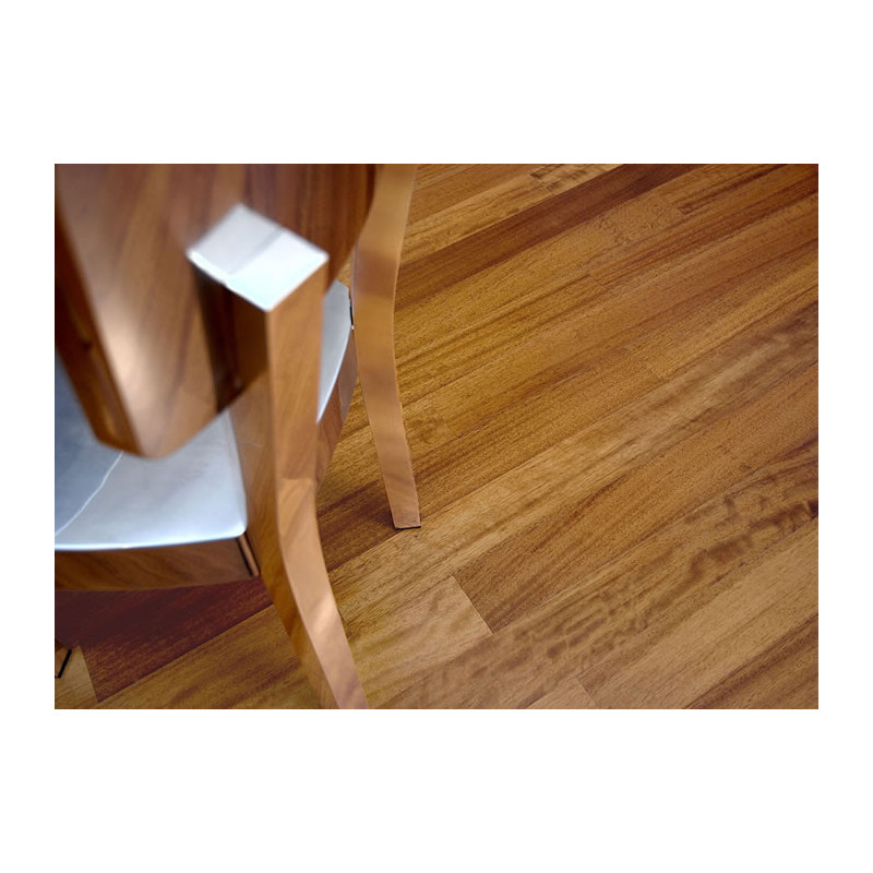 HAUT DE GAMME ♦ ➤  Parquet contrecollé Iroko - Brut
