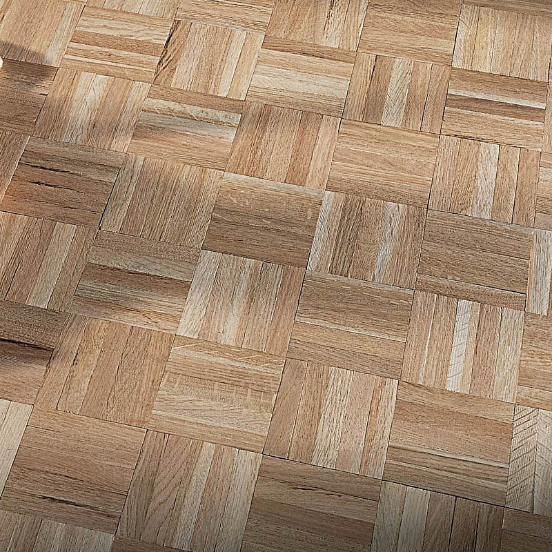 Parquet industriel Chêne 8 x 23 x 160 mm damier - Prix sur devis - Conseil gratuit | Floorz™